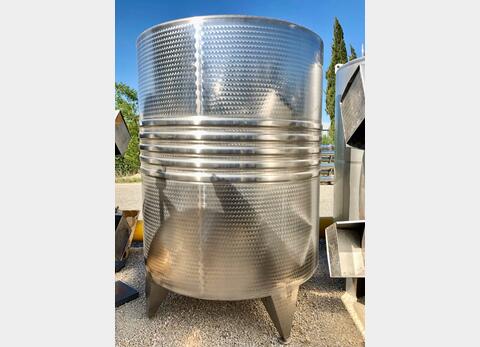 Stainless steel tank - On feet 50 HL (5 000 litres) LACOINOX