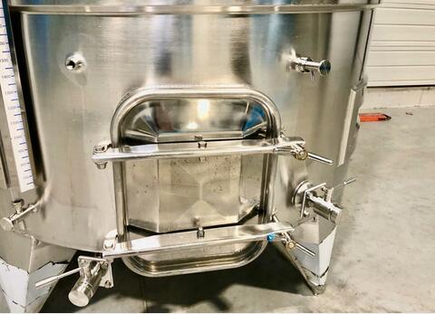 Cuve inox 304 thermor&eacute;gul&eacute;e sur pieds 72.27 HL (7 227 litres) ARSILAC