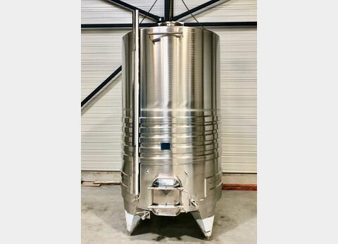 Cuve inox 304 thermor&eacute;gul&eacute;e sur pieds 72.27 HL (7 227 litres) ARSILAC