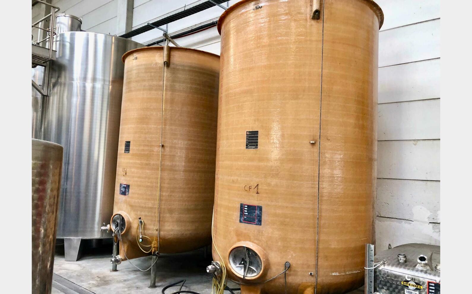 Cuve fibre 100 HL (10 000 litres) MZ ZAMBELLI