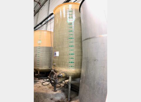 Fiberglass tank - Vertical