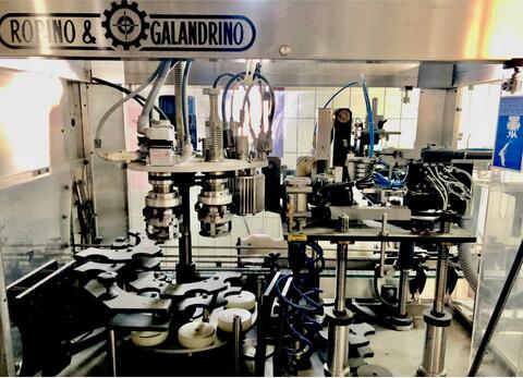 Capsule dispenser + Crimping ROBINO GALINDRINO