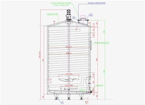 Chaptalizer 173 HL (17,300 litres) BIO INOX