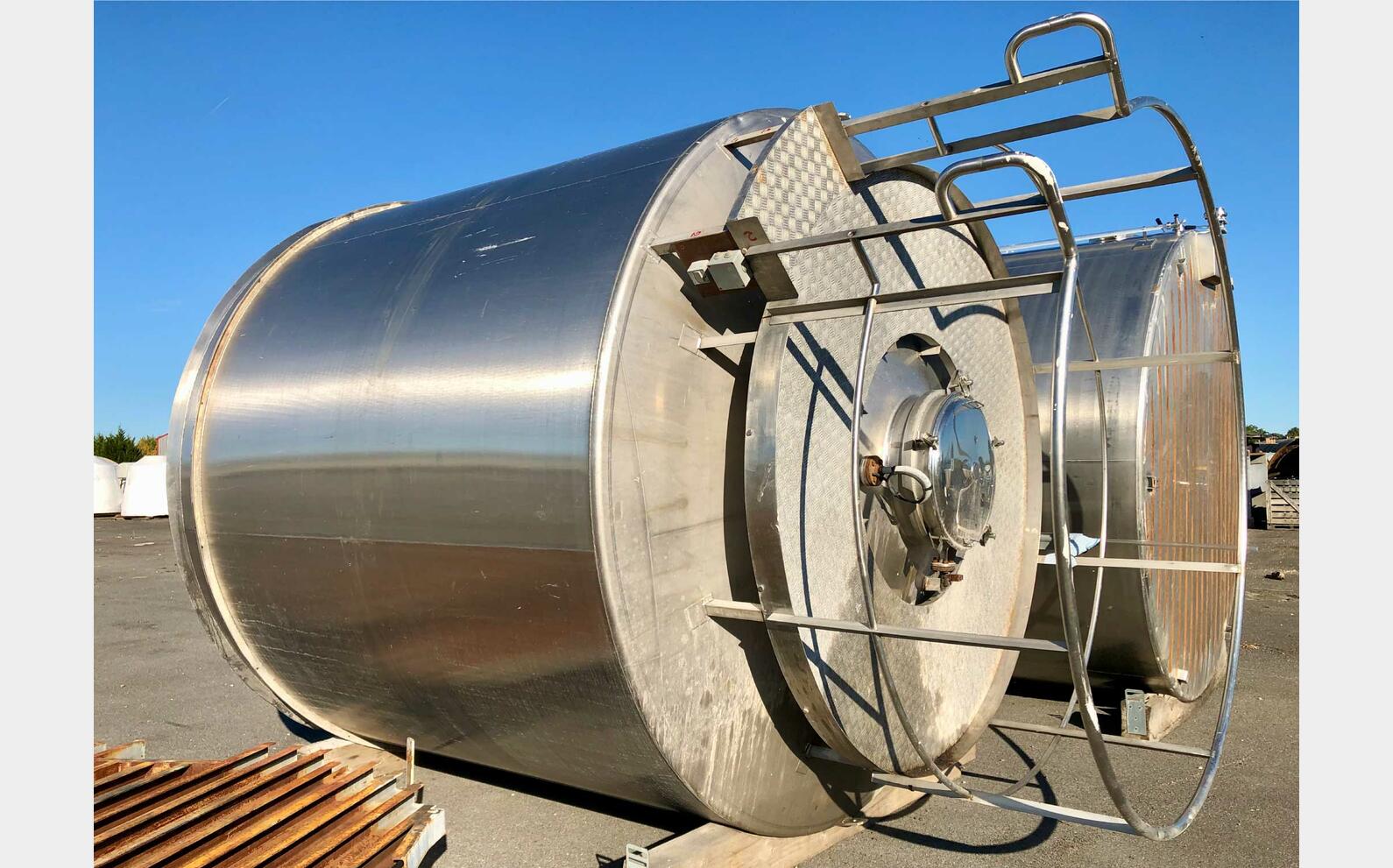 Cuve inox - Sur socle 205 HL (20 500 litres) CARTIER