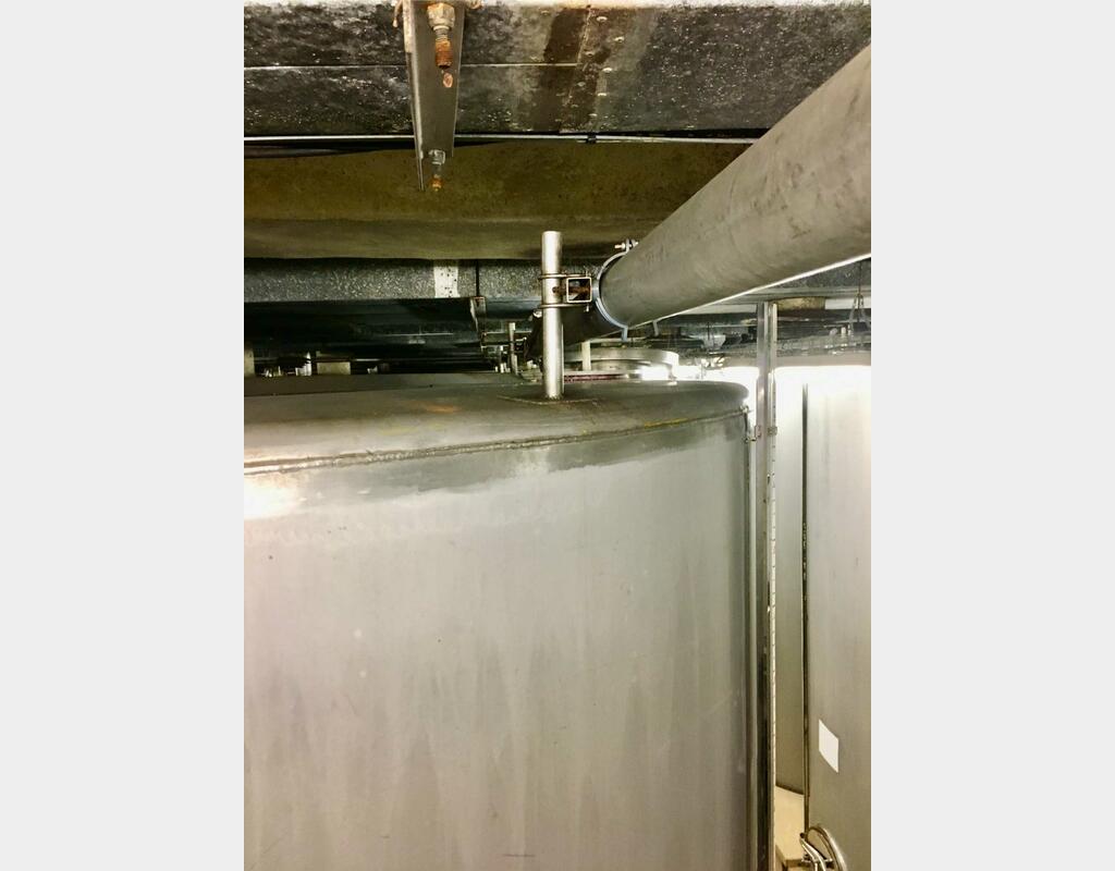 316L stainless steel tank - Vertical cylindrical