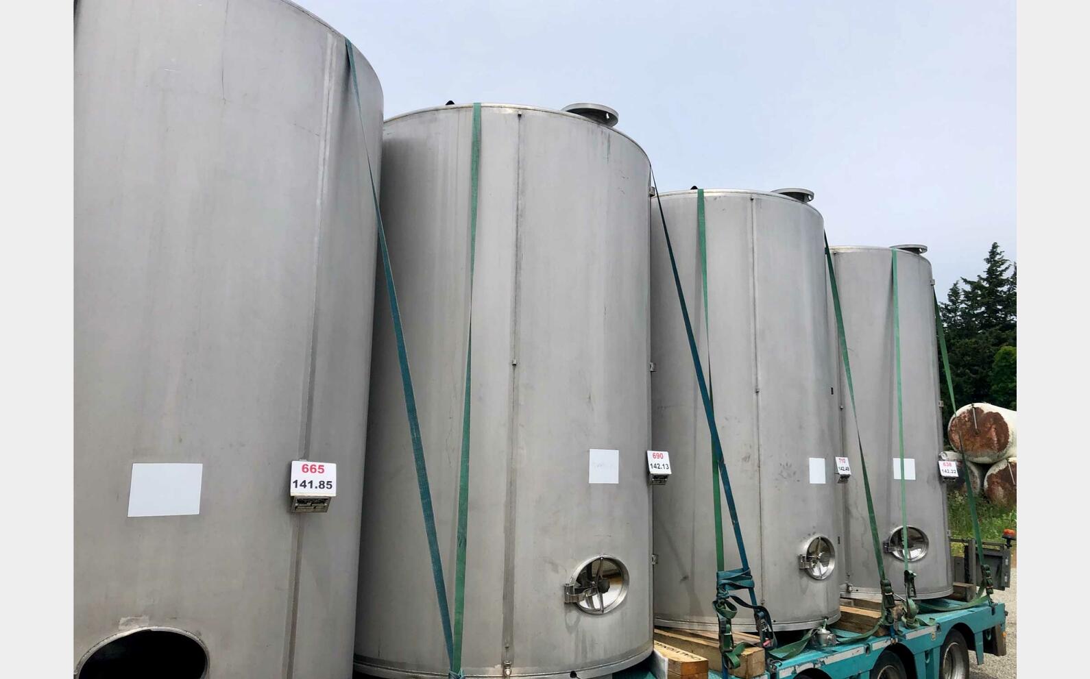 Cuve inox 316L 140 HL (14 000 litres) ZIEMANN