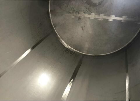 316L stainless steel tank - Vertical cylindrical