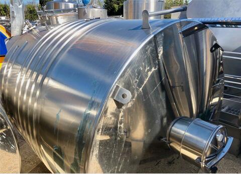 304 ss tank - Coil circuit 81.17 HL (8 117 Litres) ARSILAC