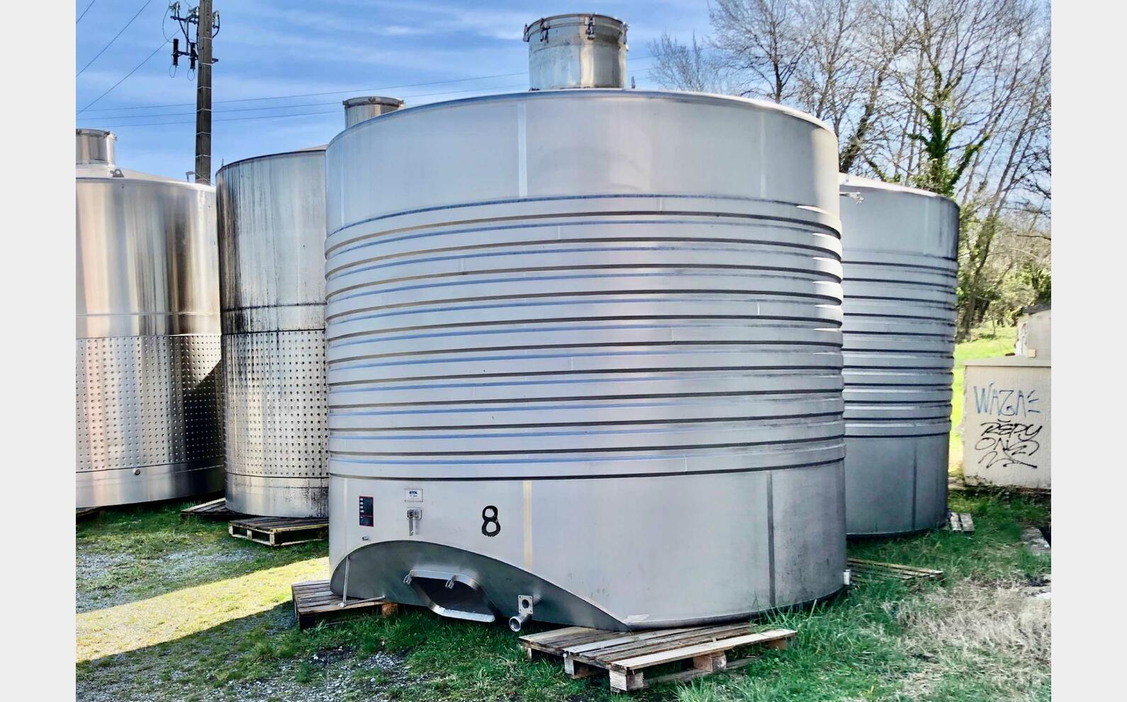 Cuve inox 304 315 HL (31 500 litres) ETA
