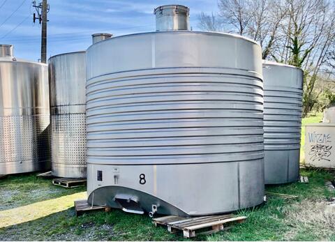 304 stainless steel tank 315 HL (31,500 litres) ETA