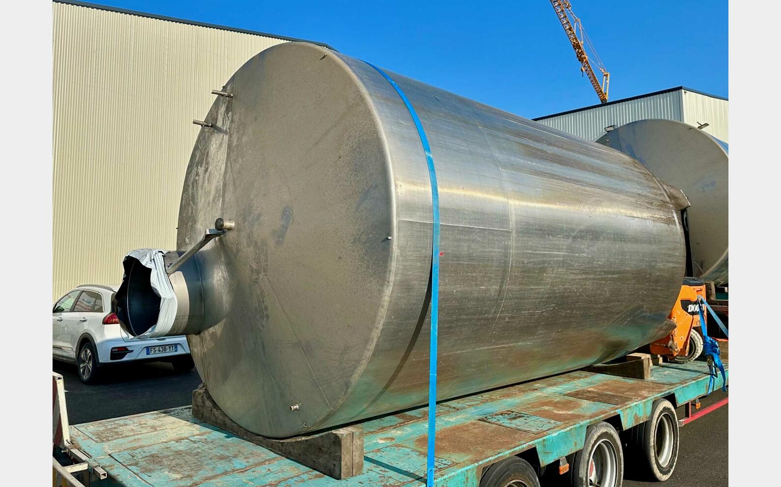Cuve inox - Drapeau int&eacute;rieur 200 HL (20.000 litres) CTM
