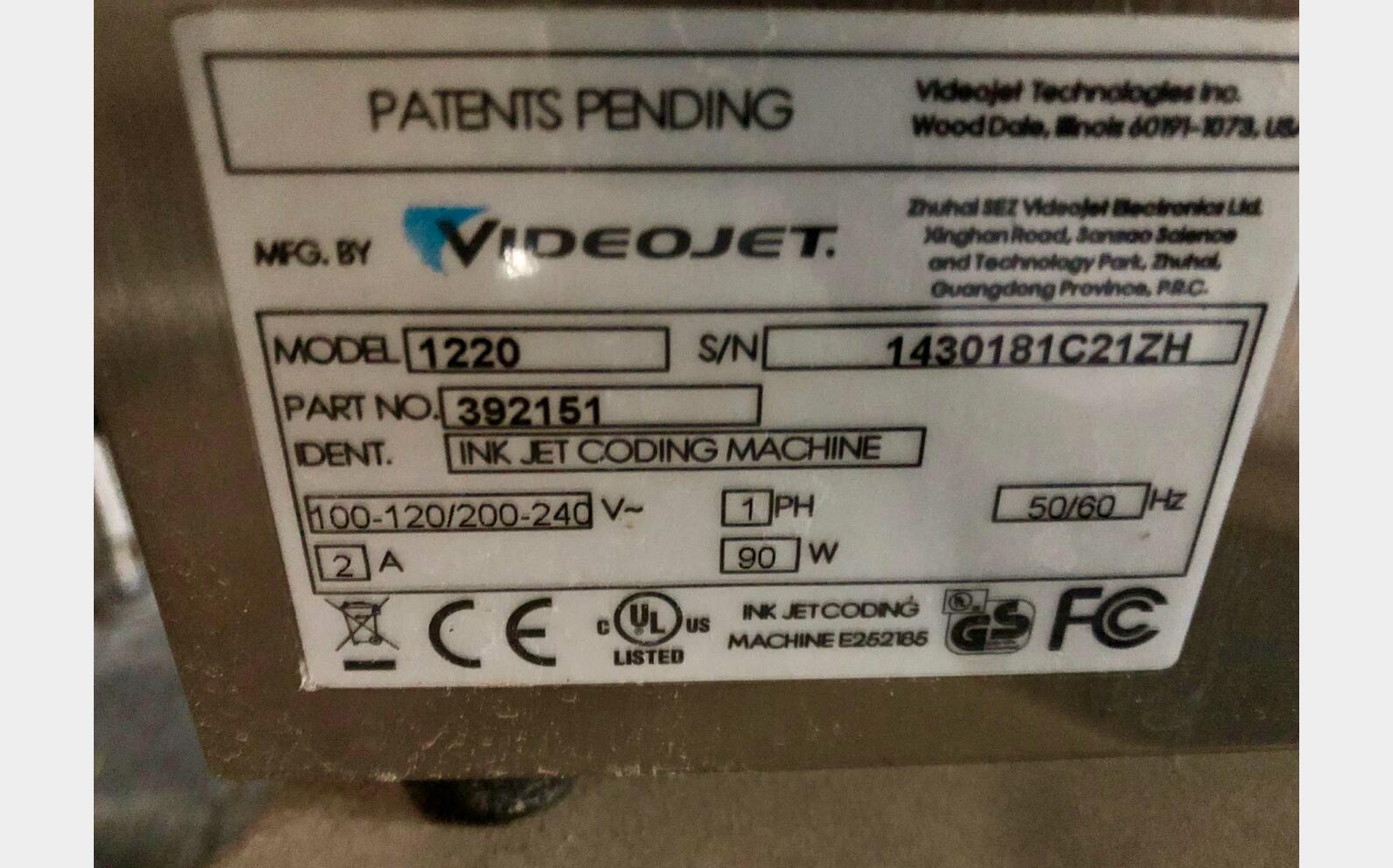 Inkjet marker - COMET 3000NG VIDEO JET