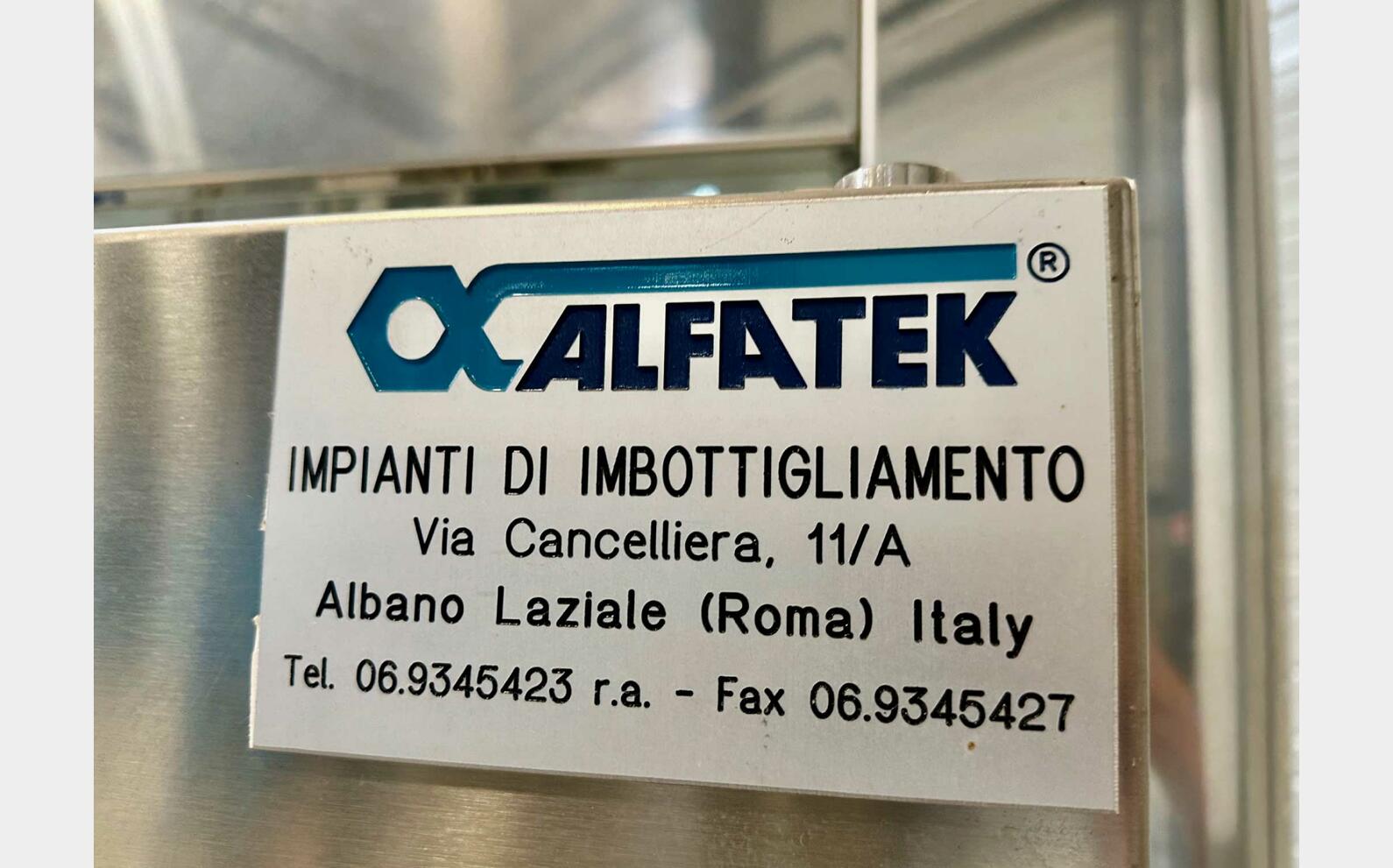 Capping machine - Bouchon "T 2500 Bt/h ALFATECK