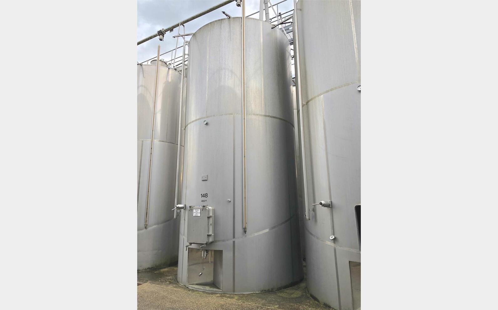 304 stainless steel tank 460 HL (46 000 litres) RURALINOX
