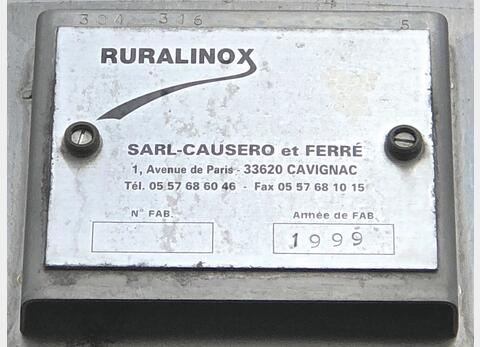Cuve inox 304 460 HL (46 000 litres) RURALINOX
