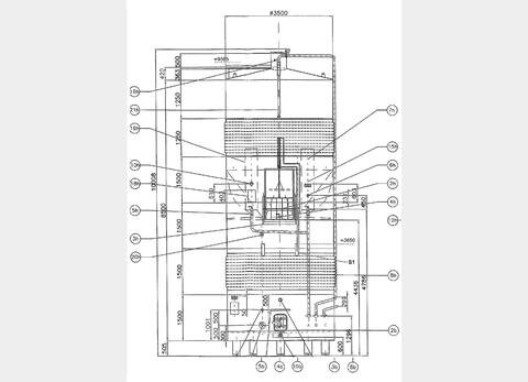 Cuve inox compartimentée - (350 + 350 hl)