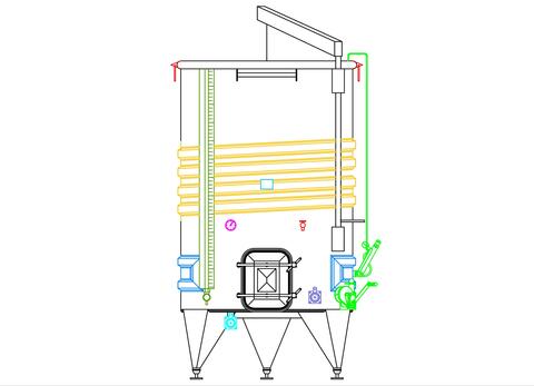 304 stainless steel tank - Cooling coil - SPAIPSER3000