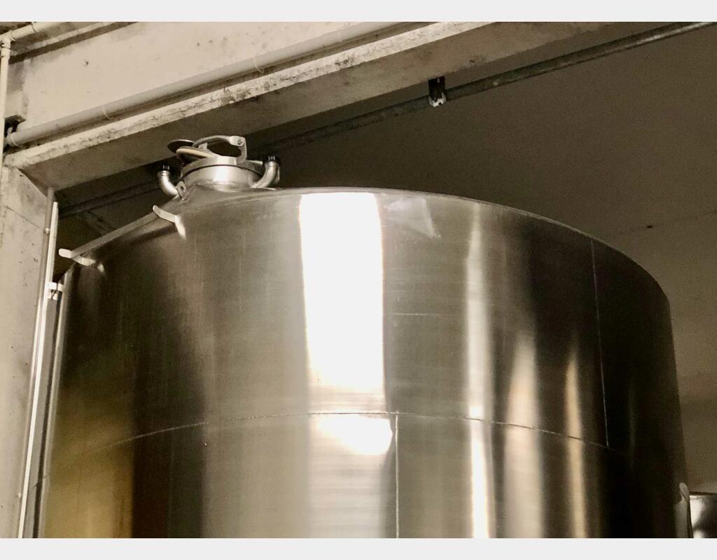Cuve de stockage inox - Sur pieds