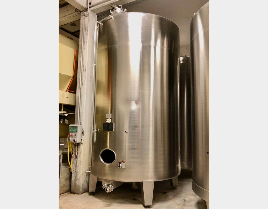 Cuve de stockage inox - Sur pieds
