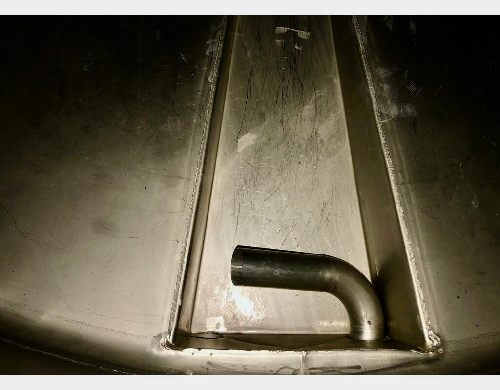 Cuve de stockage inox - Sur pieds