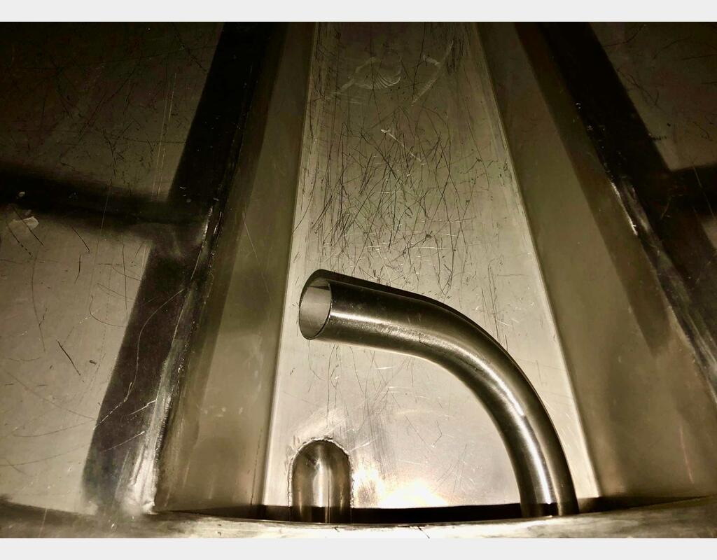 Cuve de stockage inox - Sur pieds
