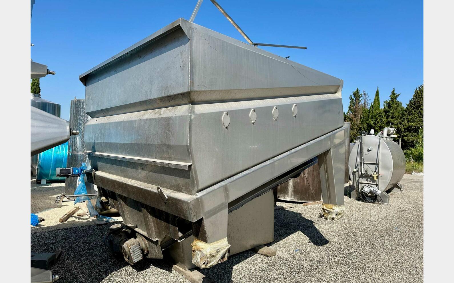 Stainless steel Conquet - Screw 150 HL (1 500 litres) SEMAT