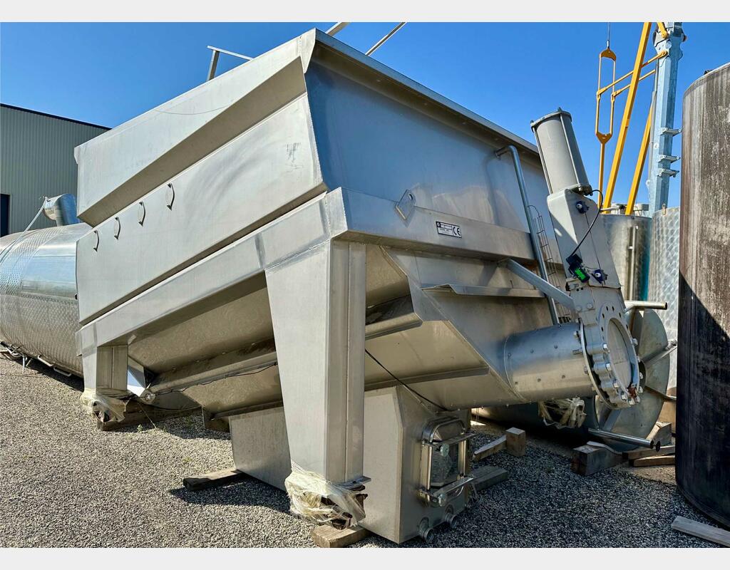 Stainless steel Conquet - Screw 150 HL (1 500 litres) SEMAT