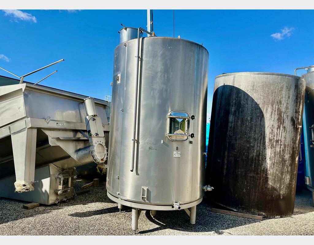 Ss tank - Inner flag 117 HL (11 700 litres) MIROIR BRAUTHITE