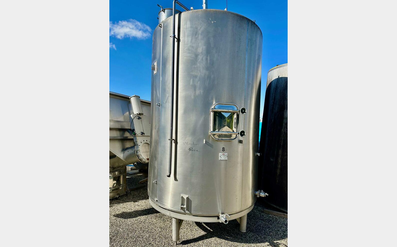 Ss tank - Inner flag 117 HL (11 700 litres) MIROIR BRAUTHITE
