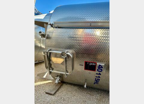 Stainless steel tank - Flat bottom 115 HL (11 500 litres)