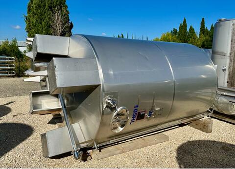 Stainless steel tank - Flat bottom 105 HL (10 500 litres)