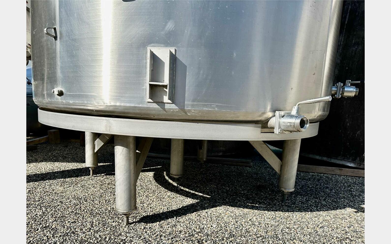 Ss tank - Inner flag 117 HL (11 700 litres) MIROIR BRAUTHITE