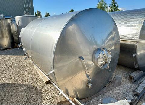 Cuve inox - Fond plat 105 HL (10 500 litres)