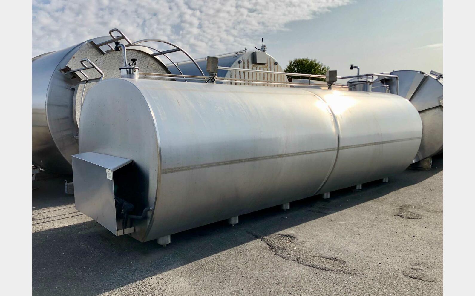 Cuve inox - Type tank &agrave;&nbsp; lait 150 HL (15 000 litres) ALFA LAVAL