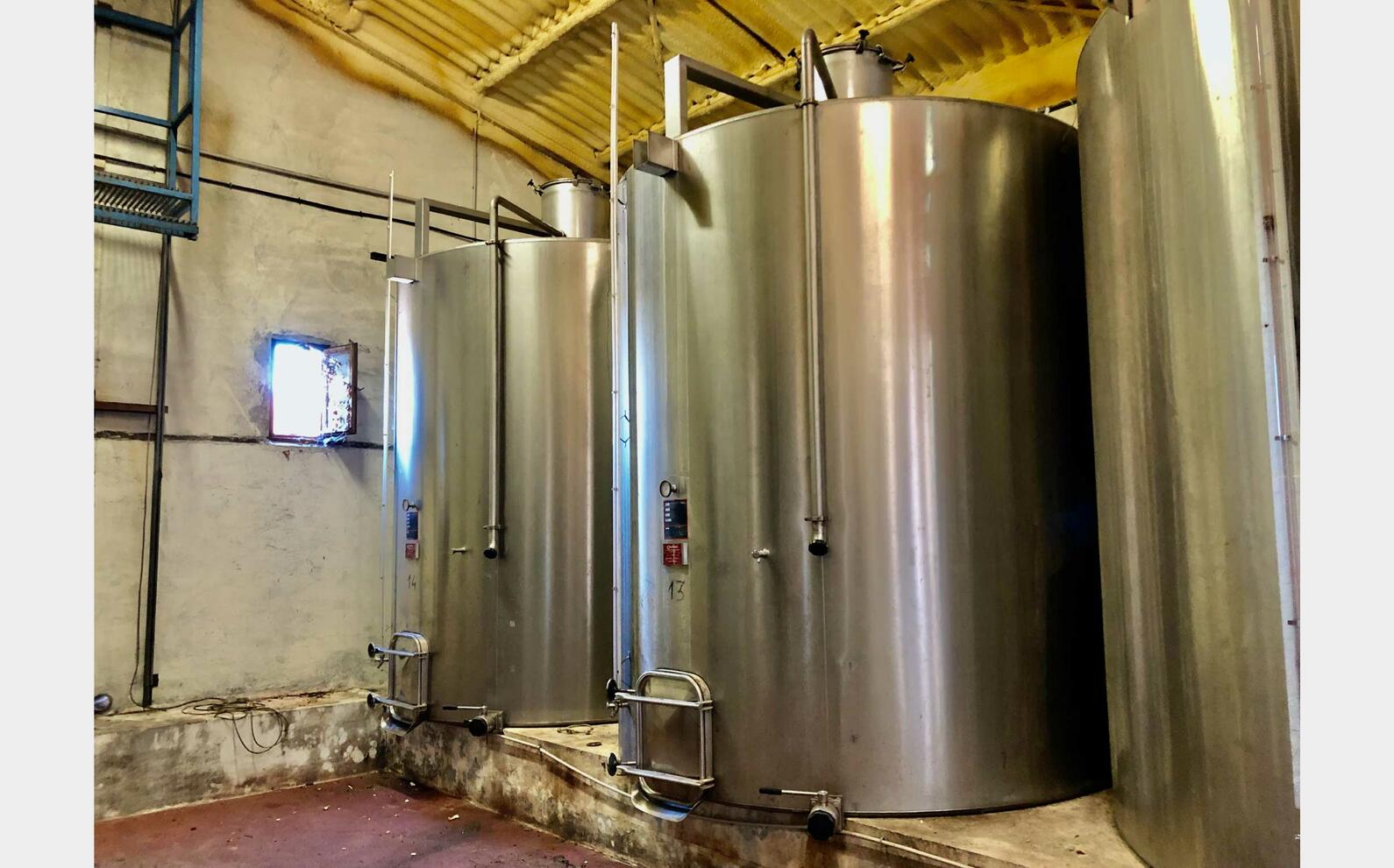 Stainless steel tank - Storage 165 HL (16500 litres) CHALVIGNAC