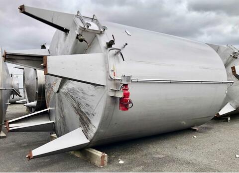 Cuve inox 304 de vinification - Fond conique sur pieds