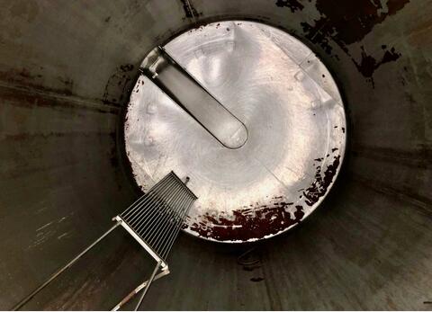 Cuve inox 304 de vinification - Fond conique sur pieds
