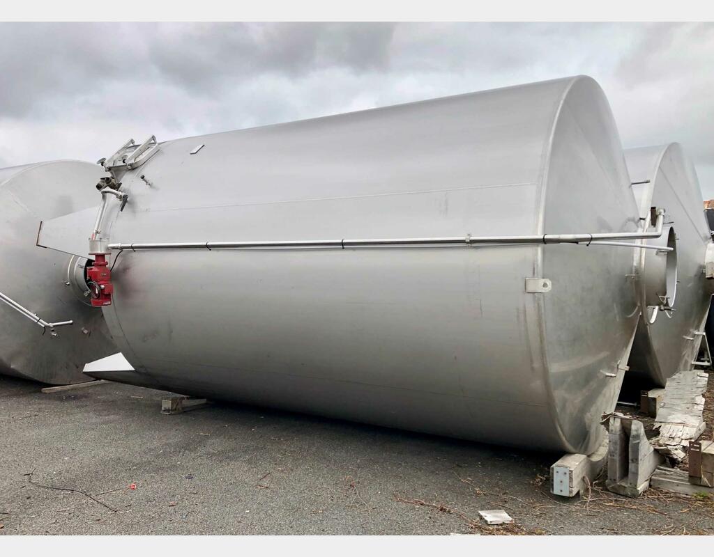 Cuve inox 304 - Vinification 300 HL (30 000 litres) CARTIER