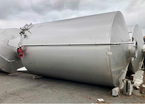 Cuve inox 304 de vinification - Fond conique sur pieds