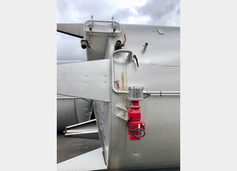 Cuve inox 304 de vinification - Fond conique sur pieds