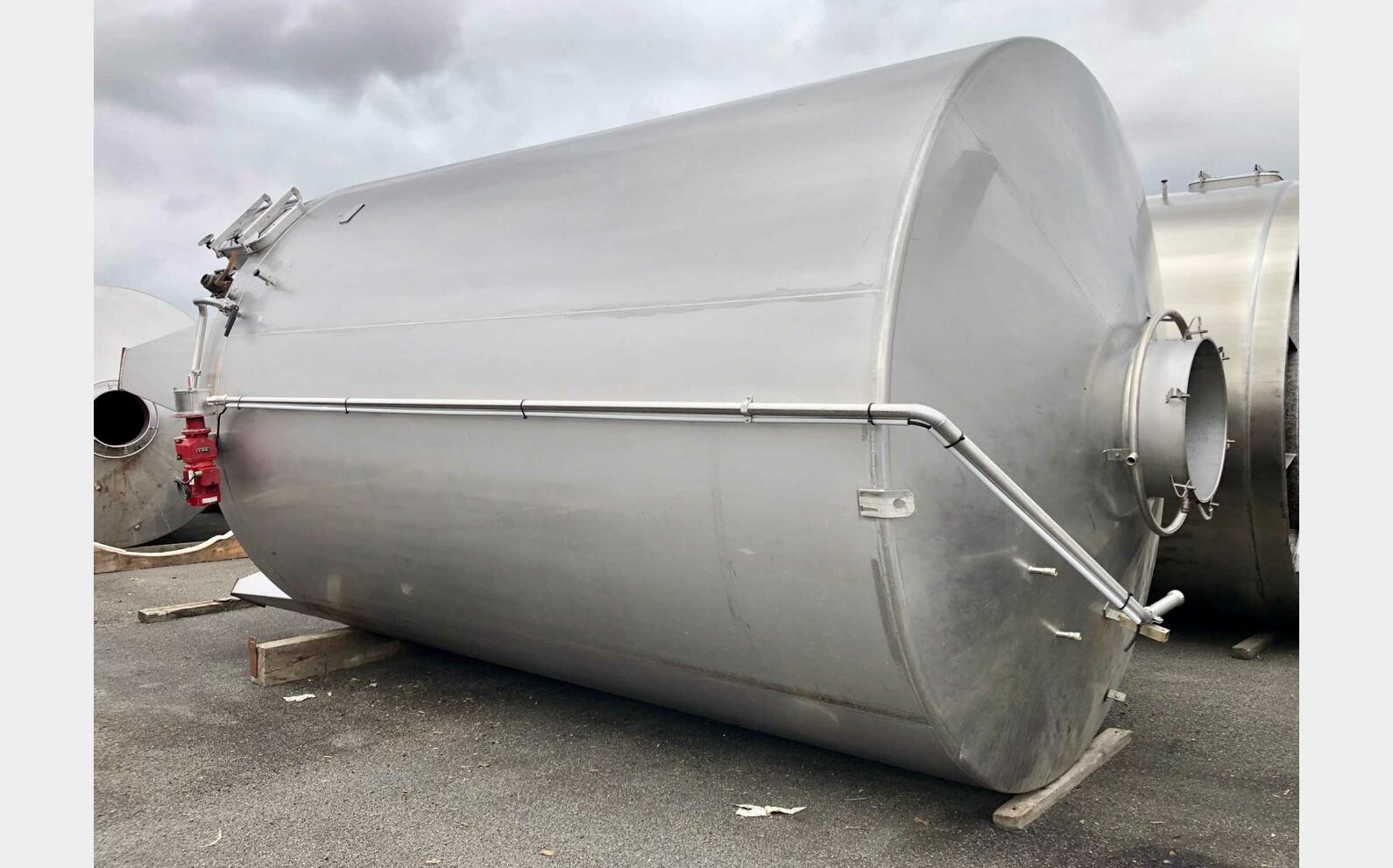 Cuve inox 304 - Vinification 300 HL (30 000 litres) CARTIER