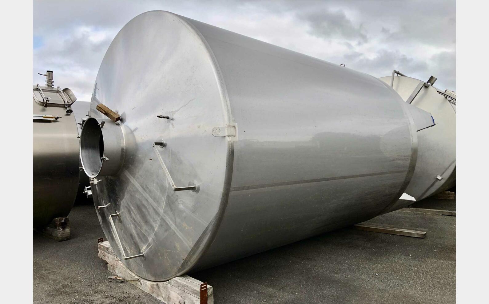 Cuve inox 304 - Fond conique 300 HL (30 000 litres) CARTIER