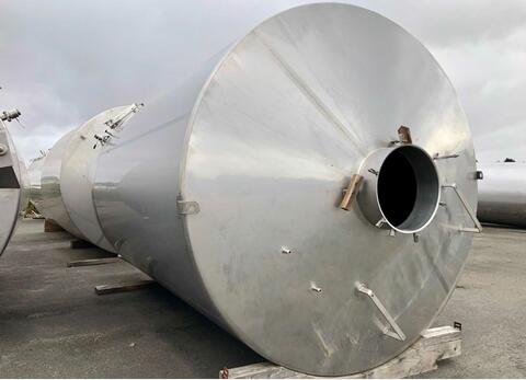 Cuve inox 304 - Fond conique 300 HL (30 000 litres) CARTIER