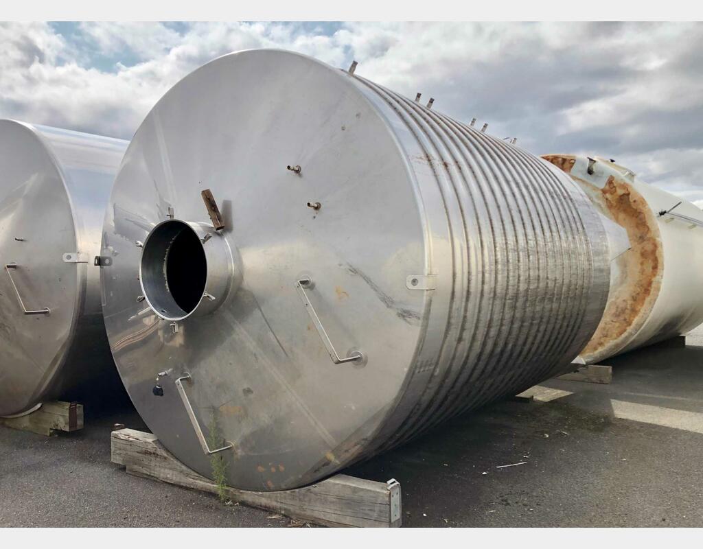 Cuve inox 304 - Fond conique 300 HL (30 000 litres) CARTIER