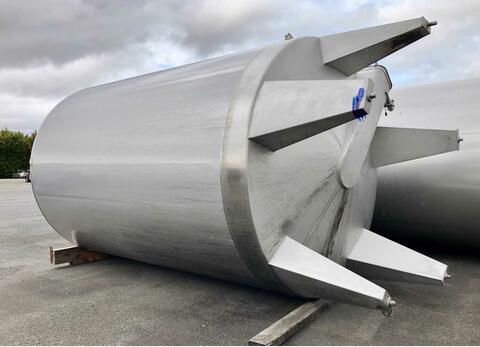 Cuve inox 304 de vinification - Fond conique sur pieds