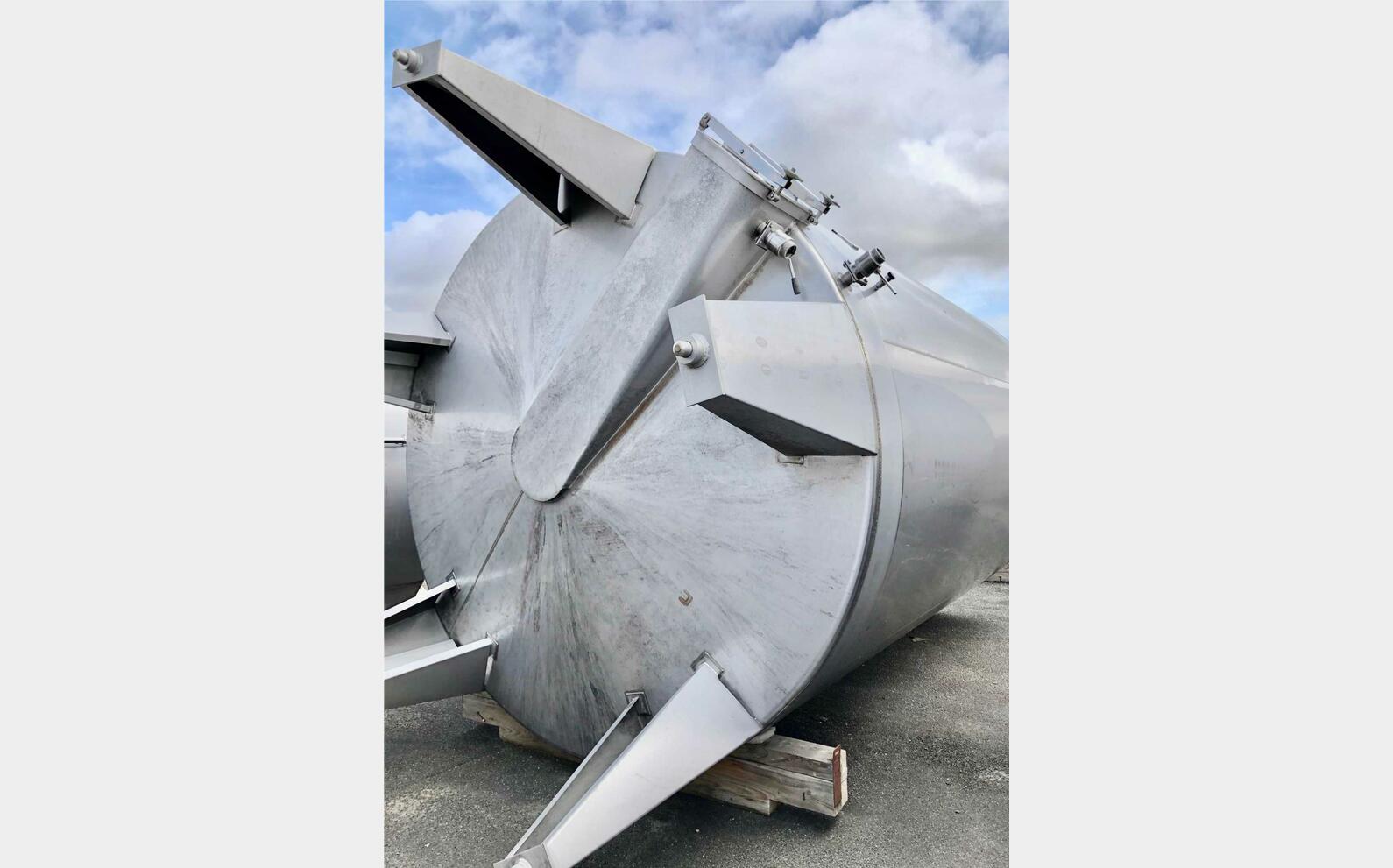 Cuve inox 304 - Fond conique 300 HL (30 000 litres) CARTIER