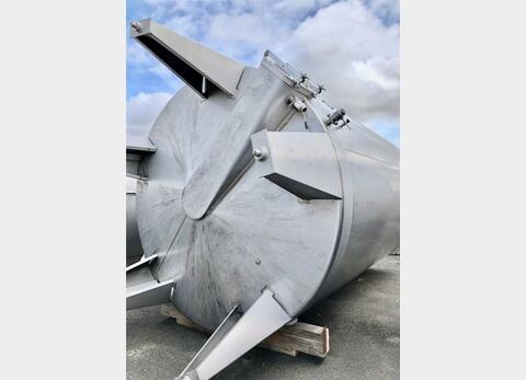 Cuve inox 304 de vinification - Fond conique sur pieds