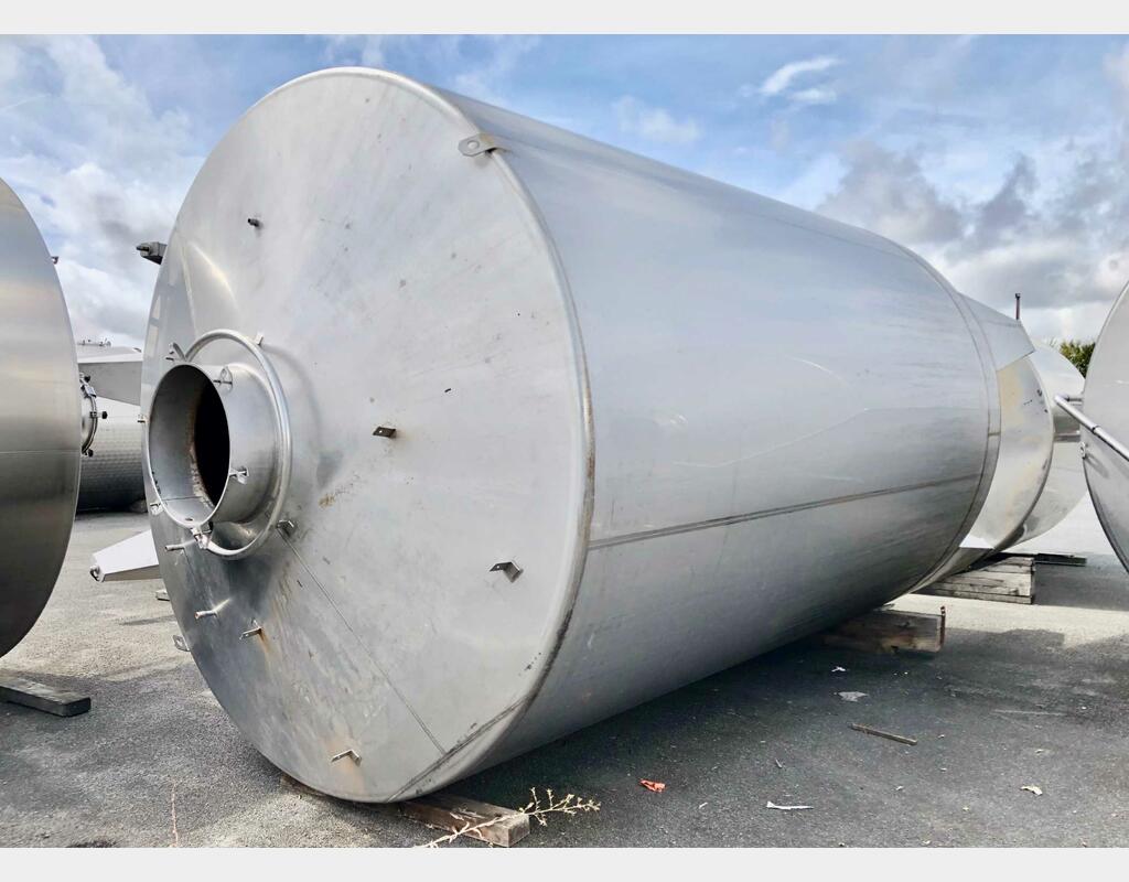 Cuve inox 304 - Fond conique 300 HL (30 000 litres) CARTIER