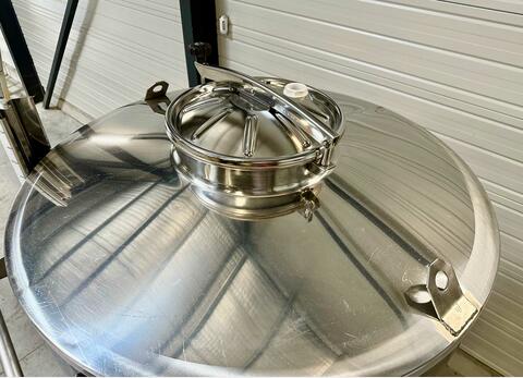 Cuve inox 304 thermor&eacute;gul&eacute;e fond bomb&eacute; sur pieds 26.2 HL (2 623 litres) ARSILAC