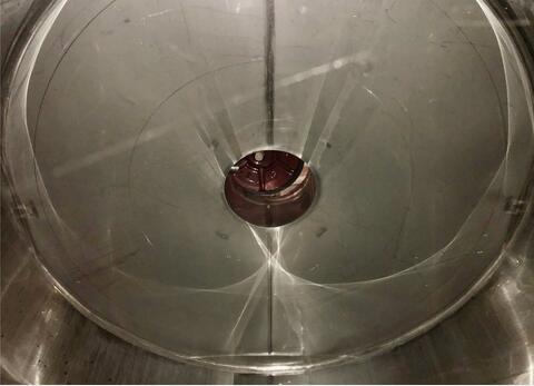 Stainless steel tank with flat bottom - Vinification